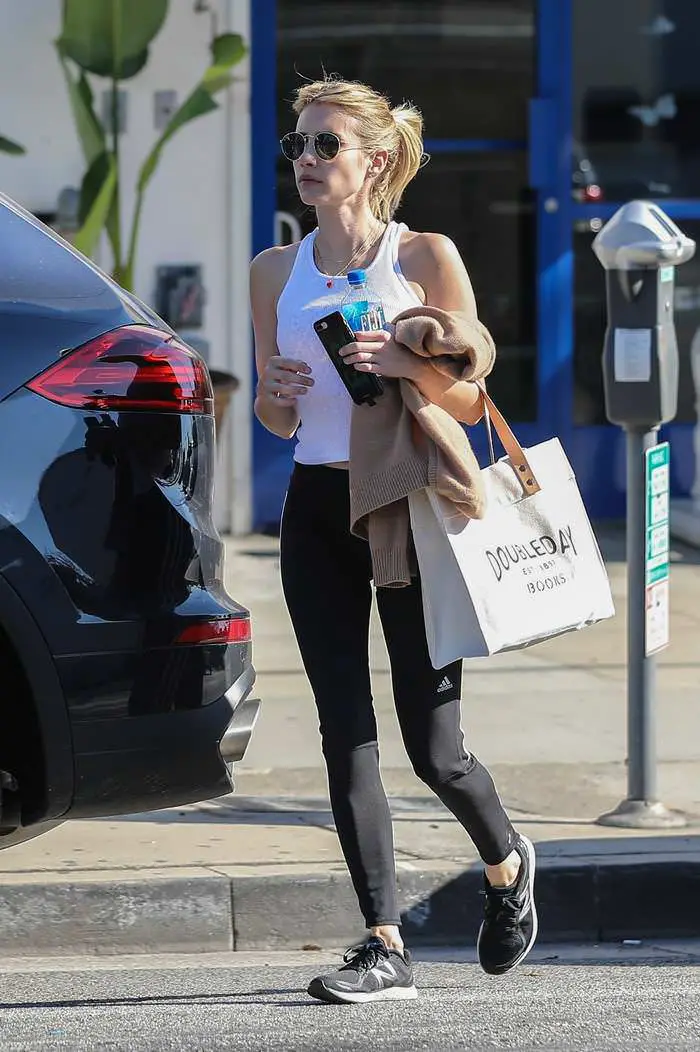 Emma Roberts Leaving a Gym in West Hollywood