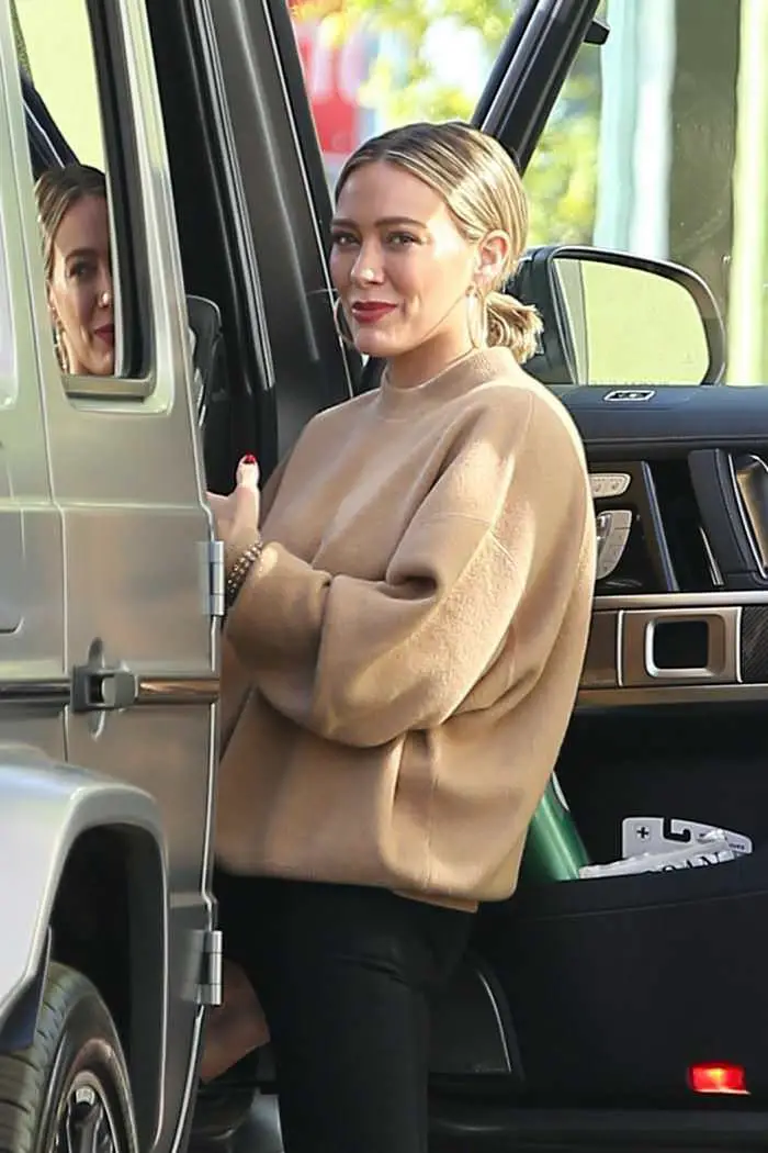 Hilary Duff Out in Studio City