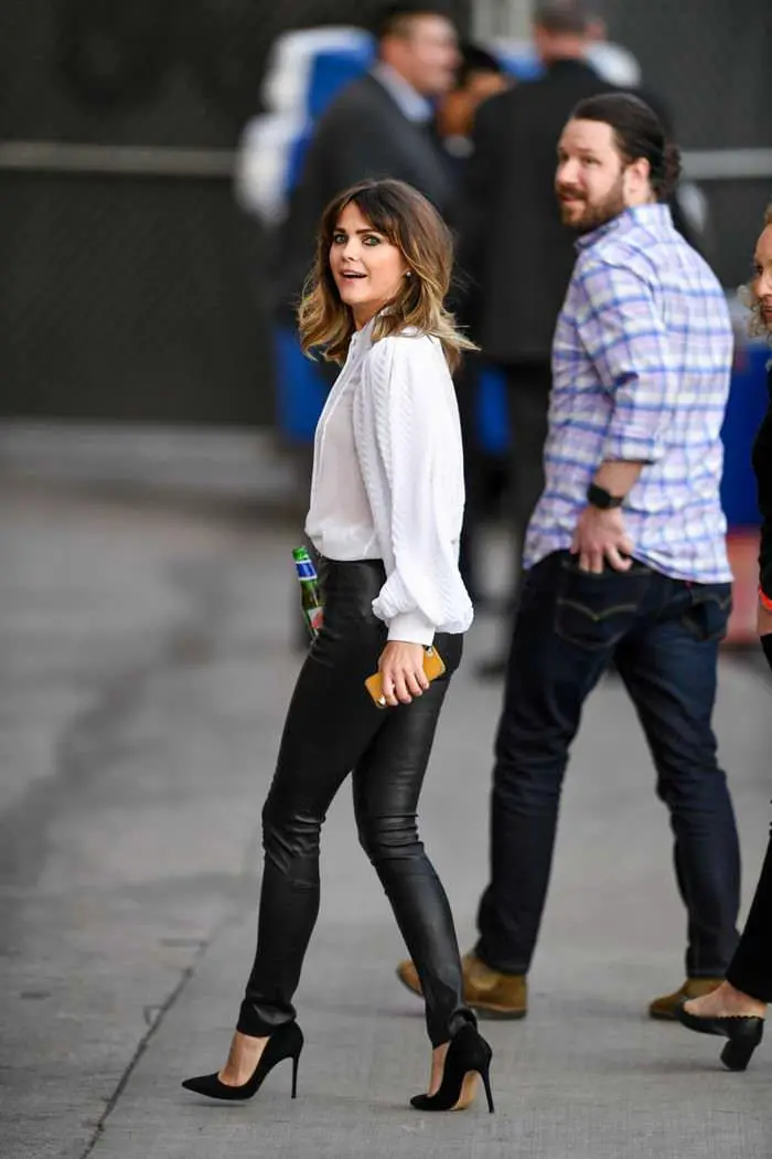 Keri Russell Arriving at the Jimmy Kimmel Live in LA