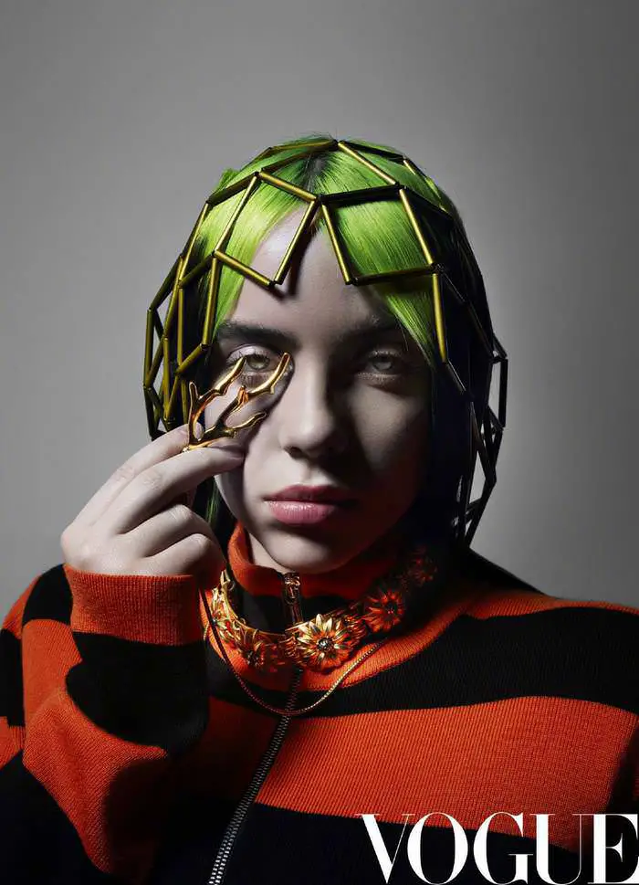 billie eilish covers the june 2020 issue of vogue china 4
