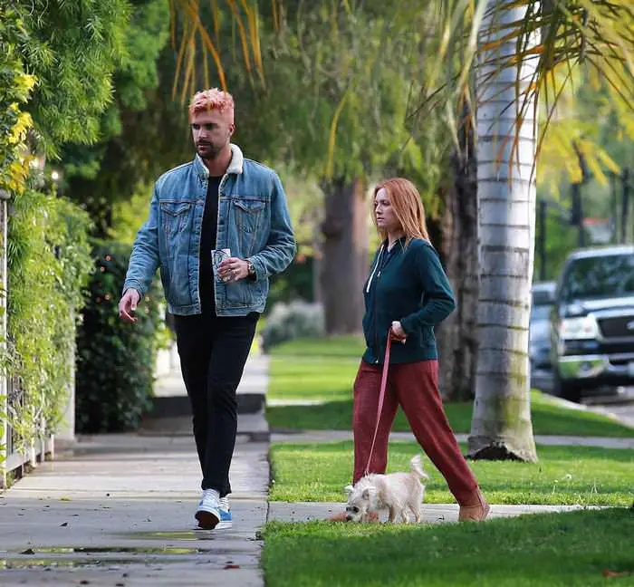brittany snow and tyler stanaland out in la 3