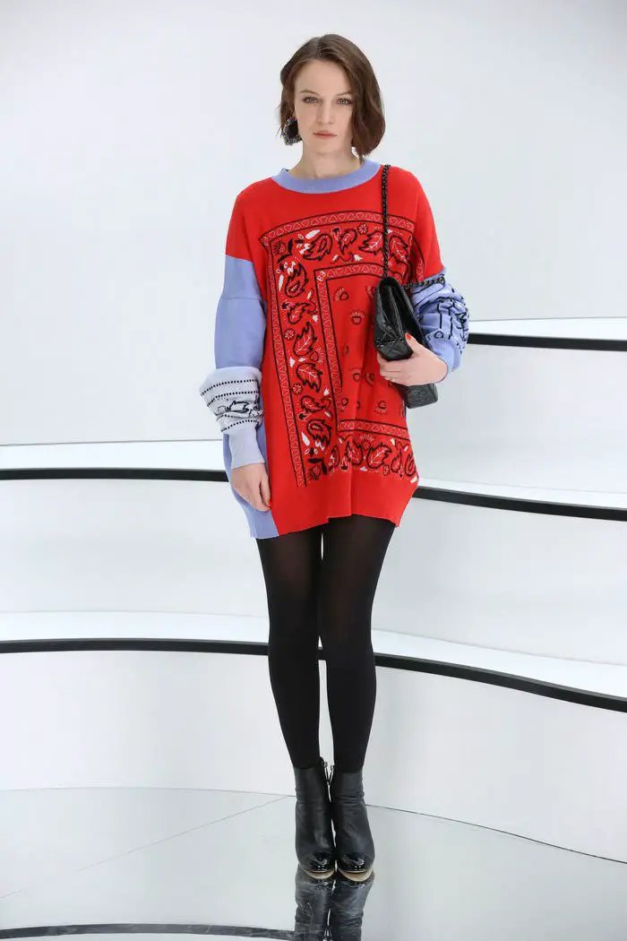 Diane Rouxel Attends Chanel Show at Paris Fashion Week
