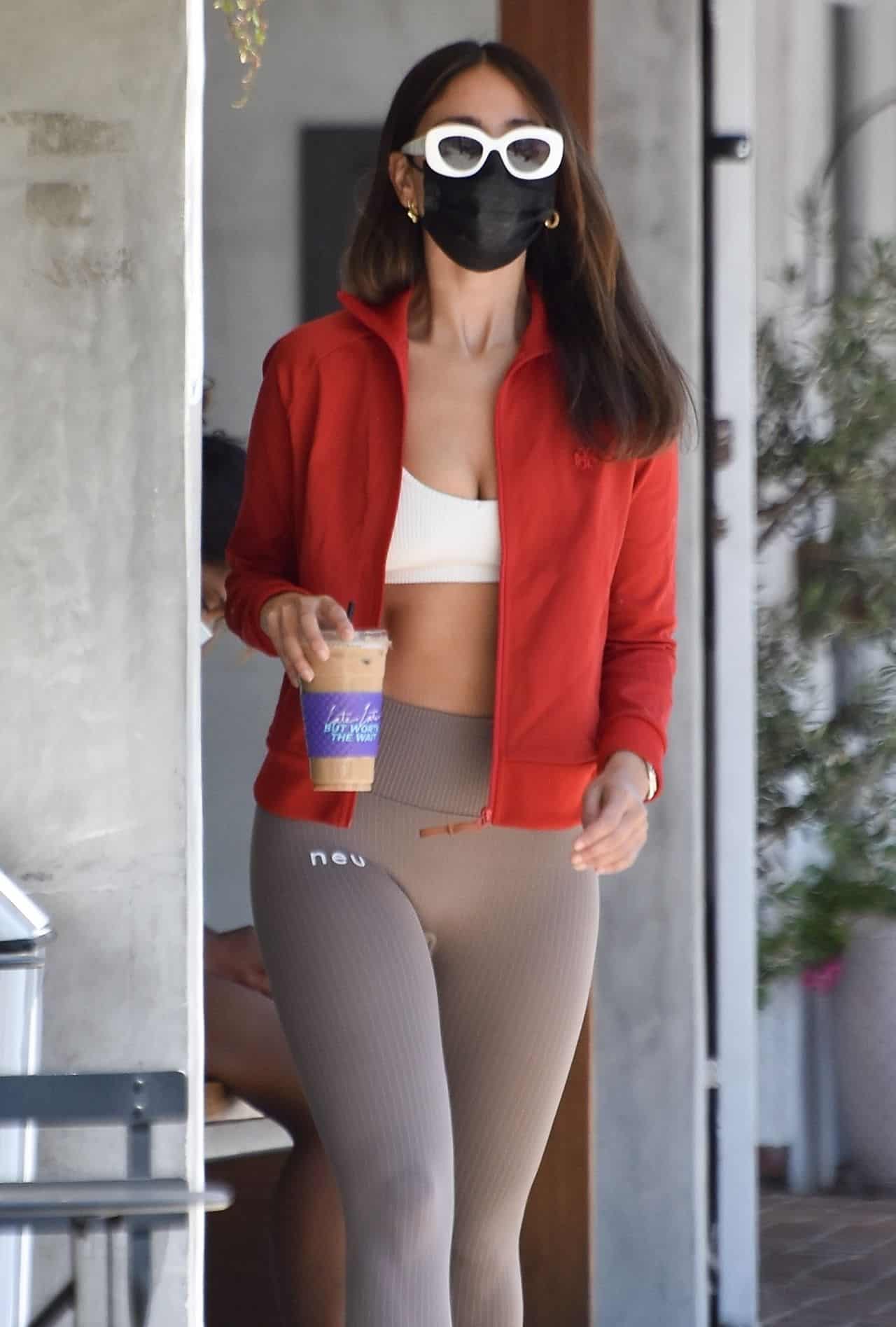 Eiza Gonzalez Puts her Gym Figure on Display in West Hollywood