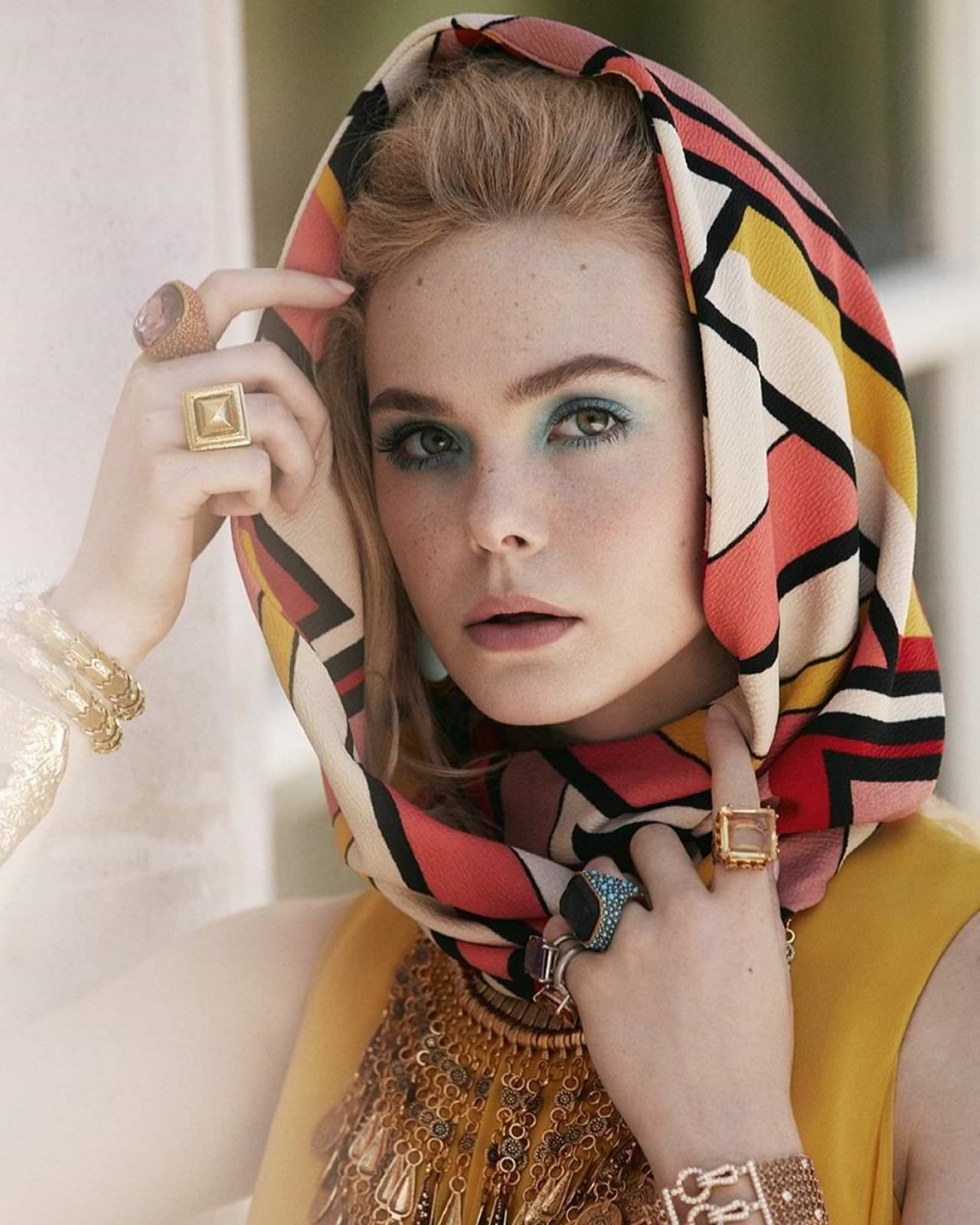 Elle Fanning Tatler Magazine November 2019