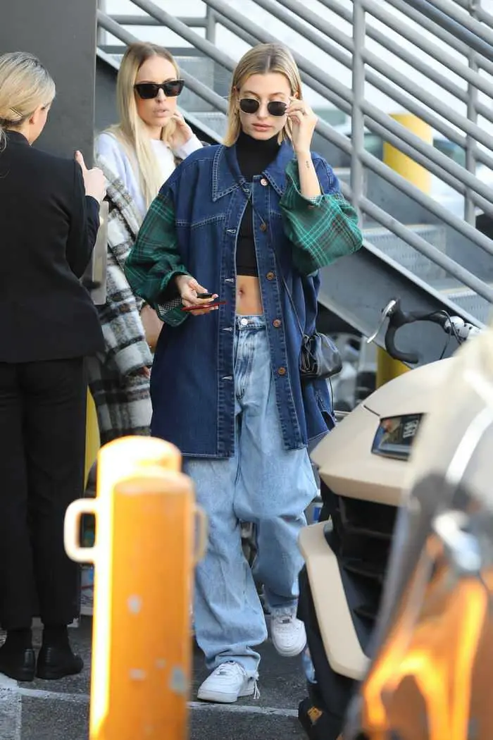 Hailey Rhode Bieber Arriving for Lunch in Beverly Hills