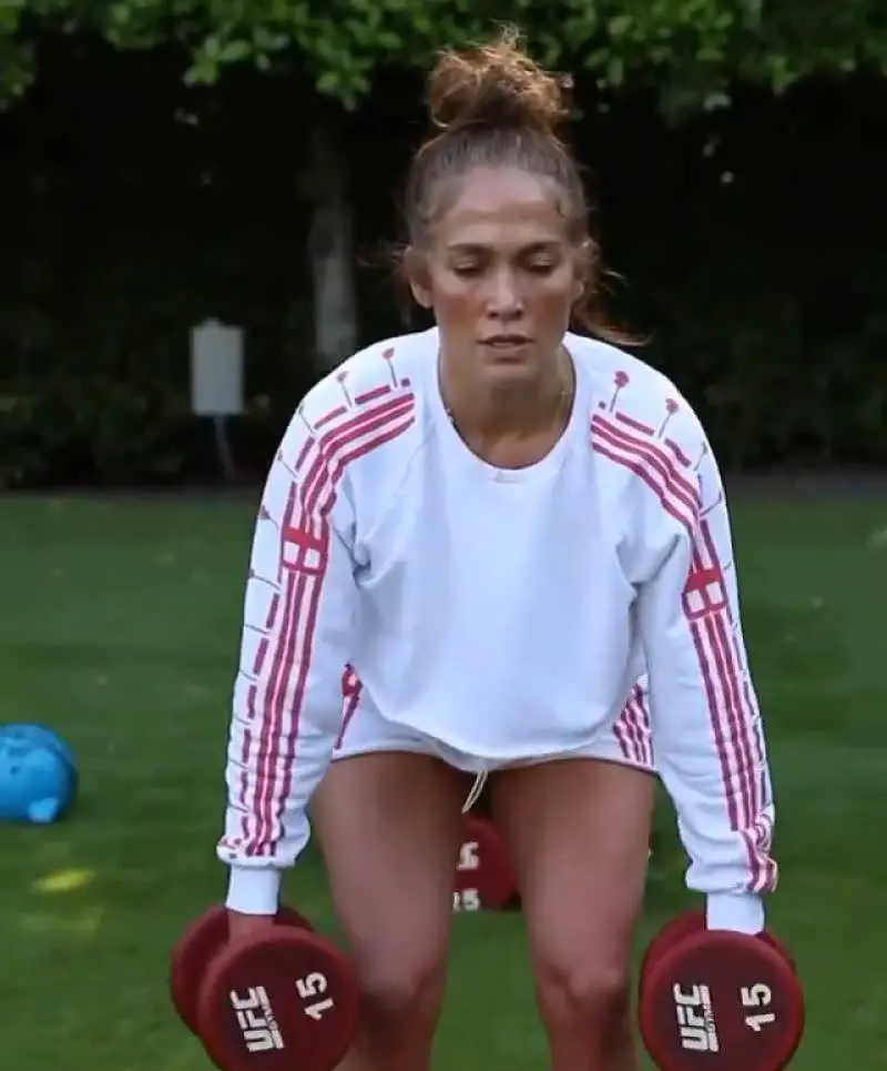 Jennifer Lopez Grueling Workout with Fiancé Alex Rodriguez