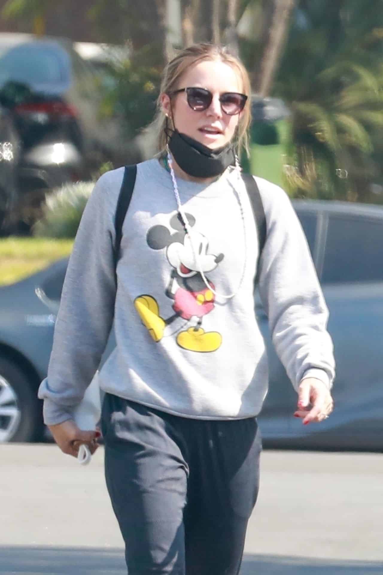 Kristen Bell and Benjamin Levy Aguilar Out in Los Angeles
