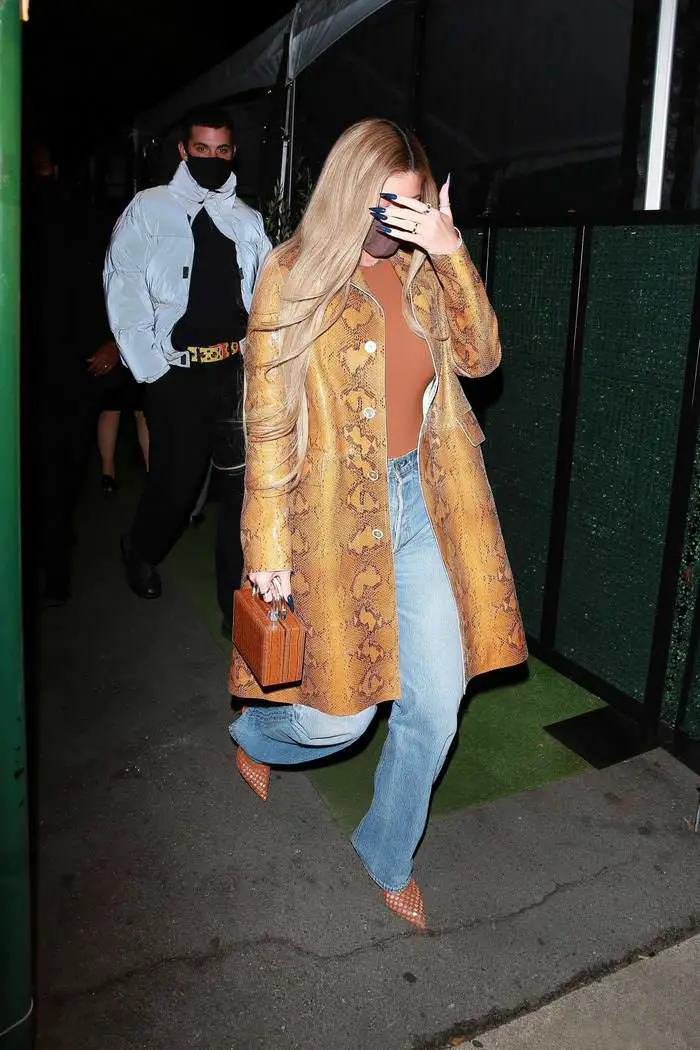 kylie jenner stepped out for dinner with friends in santa monica 4