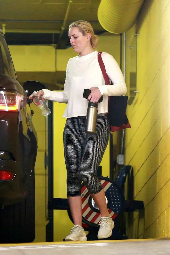 Lindsey Vonn Leaving a Gym in Beverly Hills