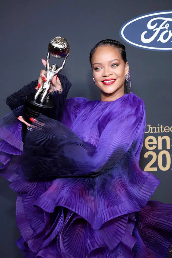 Rihanna at 51st NAACP Image Awards in Pasadena