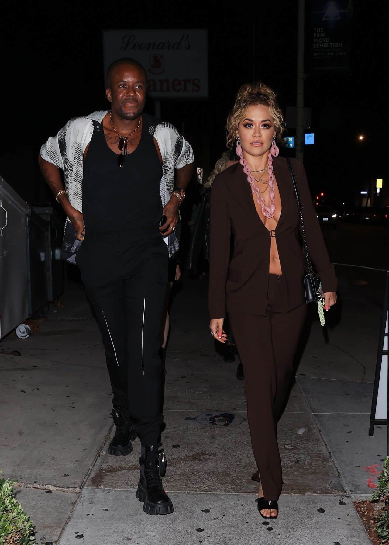Rita Ora at Diane Warren's Birthday Party in LA