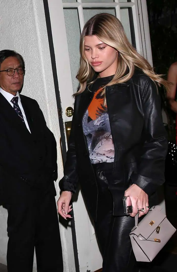 Sofia Richie Leaving Madeo Restaurant in Beverly Hills