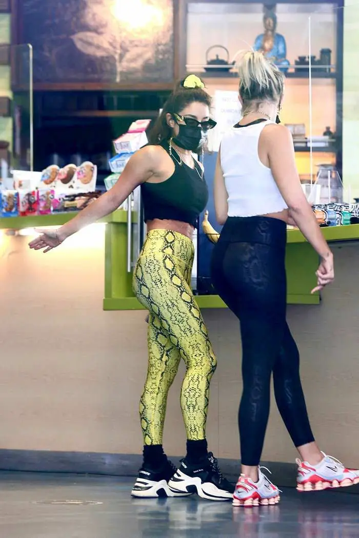vanessa hudgens and gg magree after a workout at dogpound gym 4