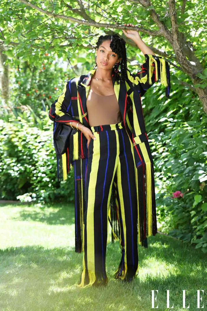 Yara Shahidi Wows in Retro-inspired Looks for Elle 2020