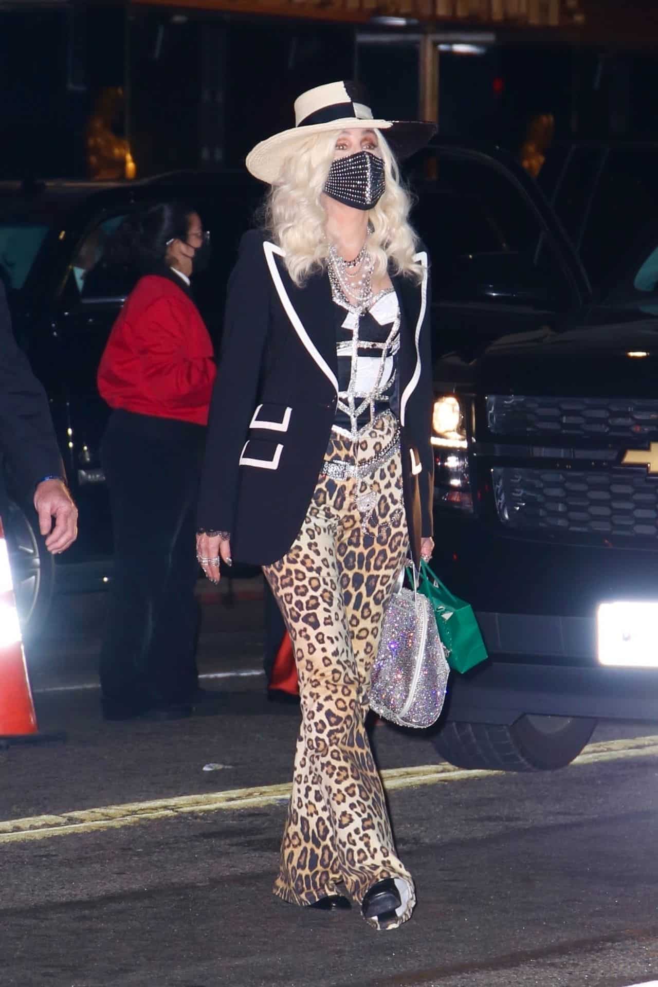 Cher Leaving the Academy Museum of Motion Pictures Opening Gala in LA