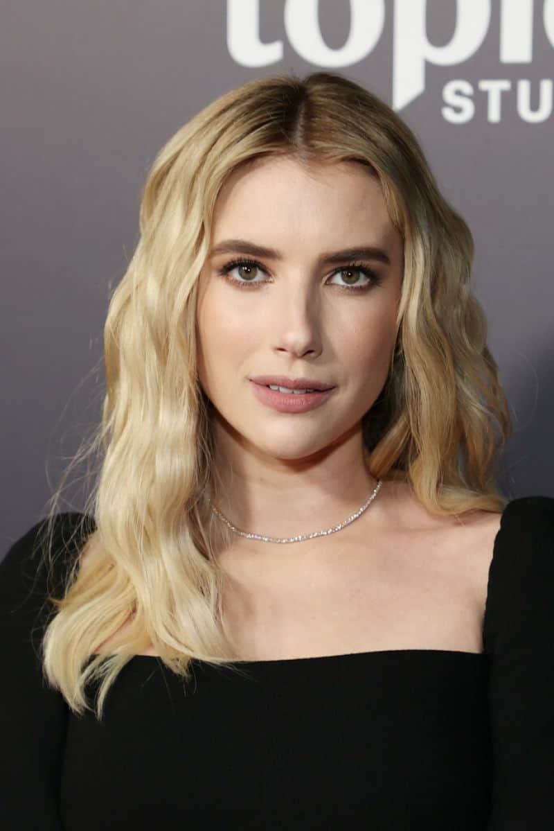Emma Roberts is Back to Classic in a Black Dress at the Premiere of Spencer