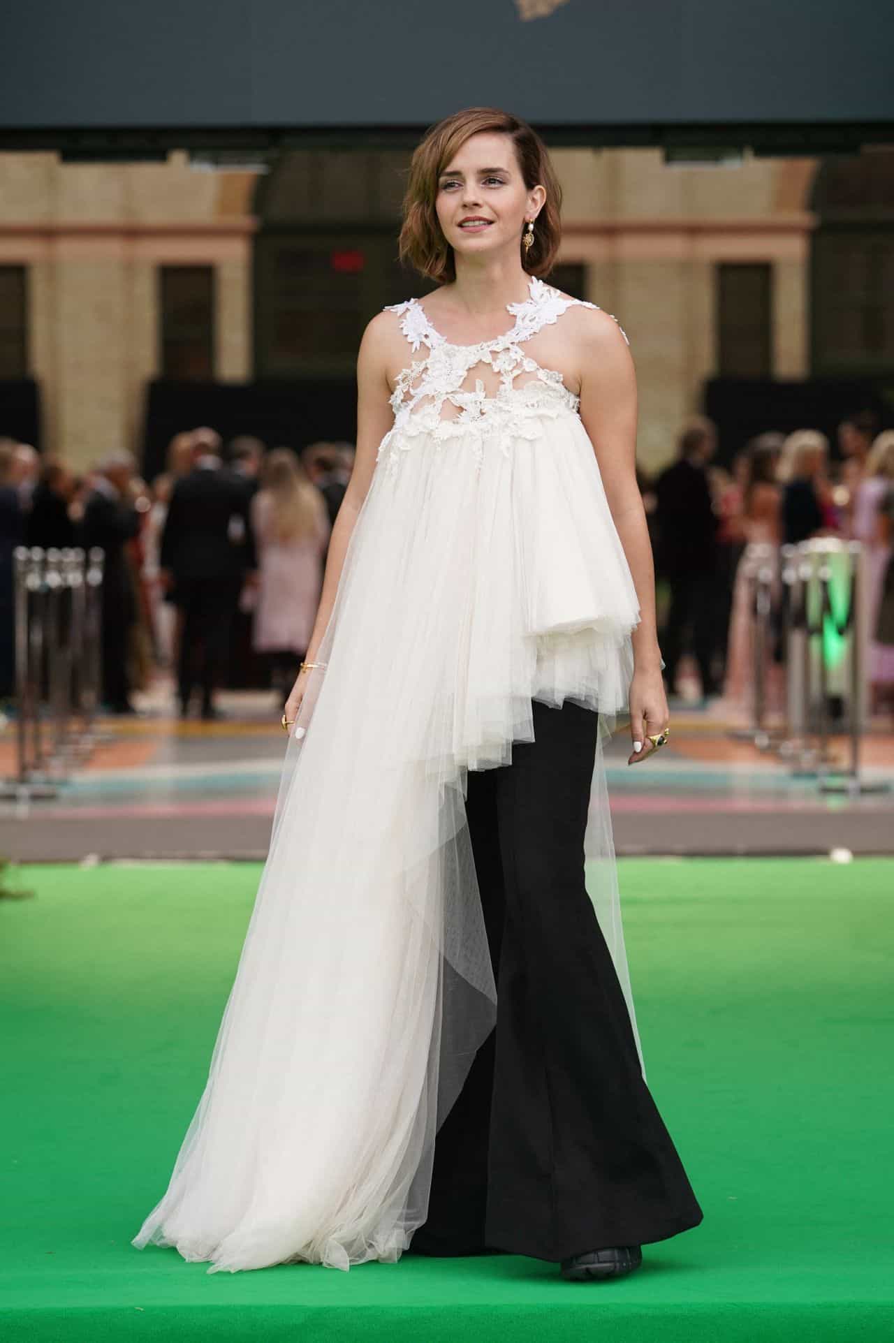 Emma Watson Wore a Stunning Backless Dress at The Earthshot Prize 2021