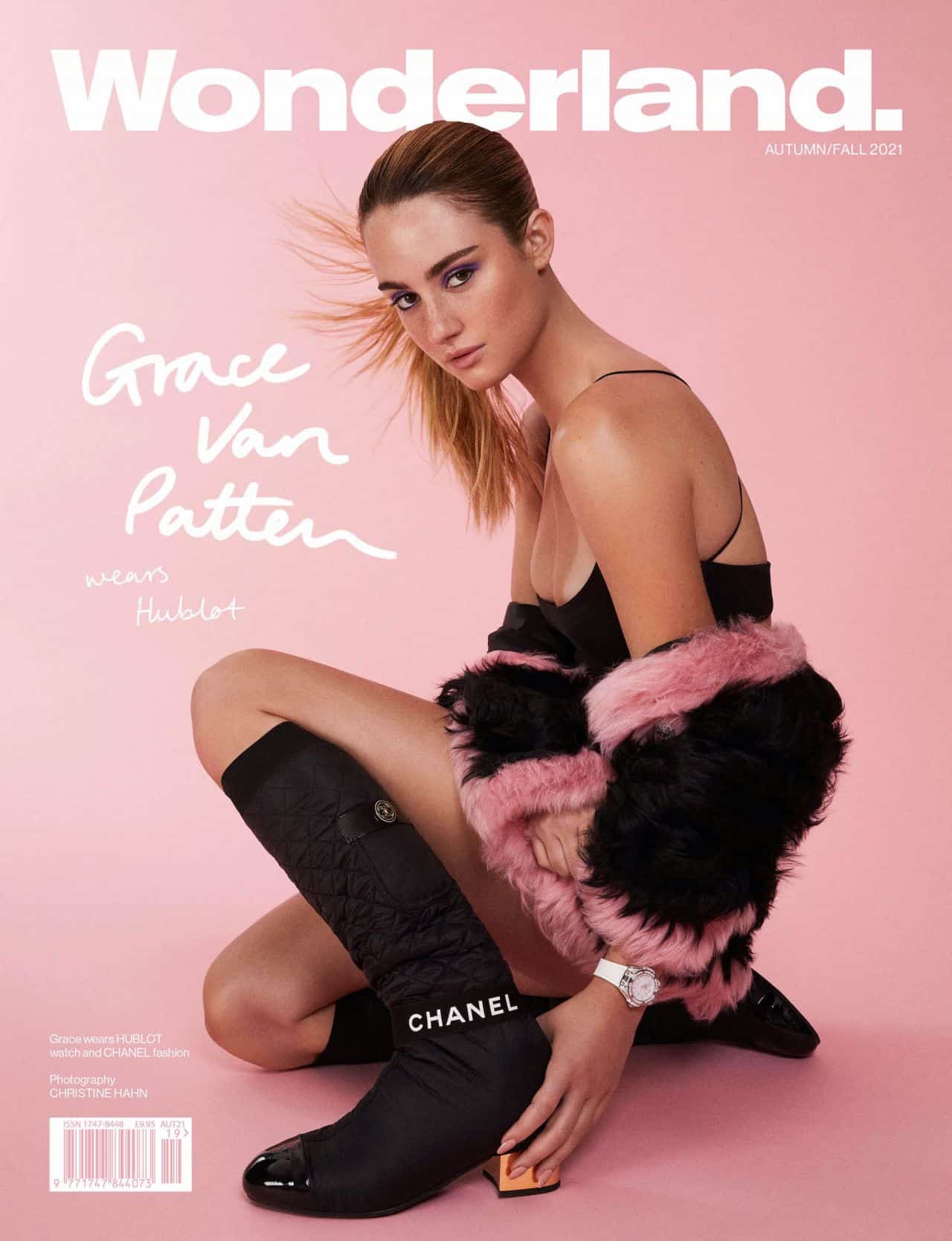 Grace Van Patten Posed for the Cover of Wonderland Magazine 2021 Issue