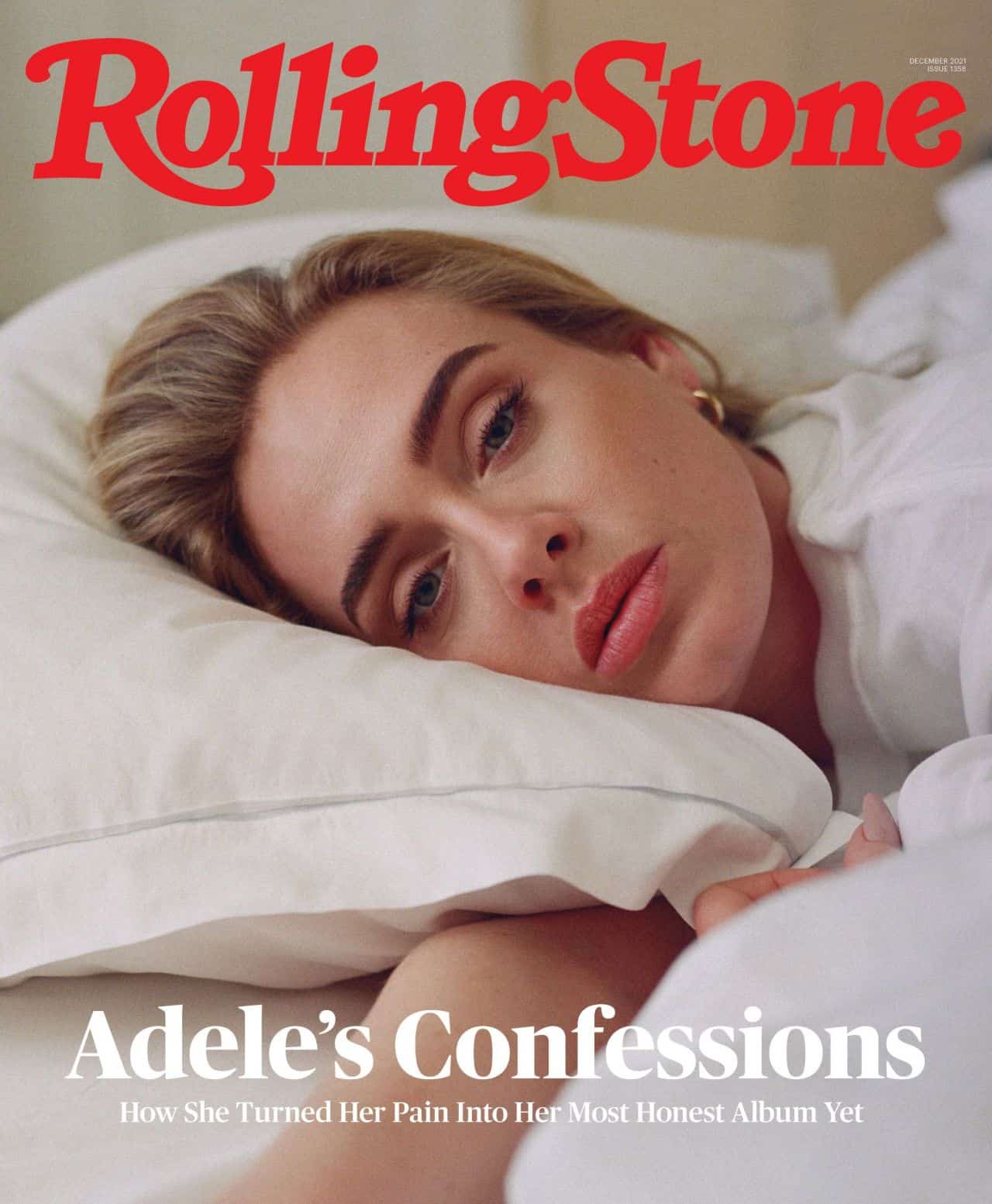 Adele Posed for the Latest Issue of Rolling Stone Magazine, December 2021