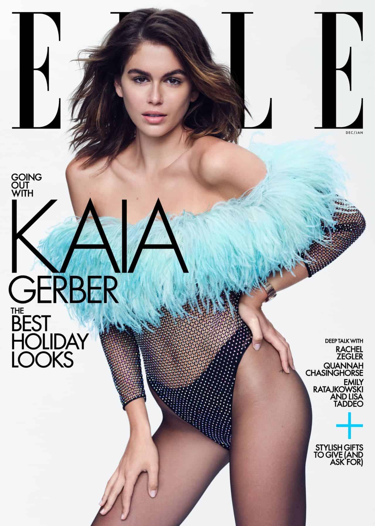 Kaia Gerber is ELLE’s Cover Star for December 2021/January 2022 Issue
