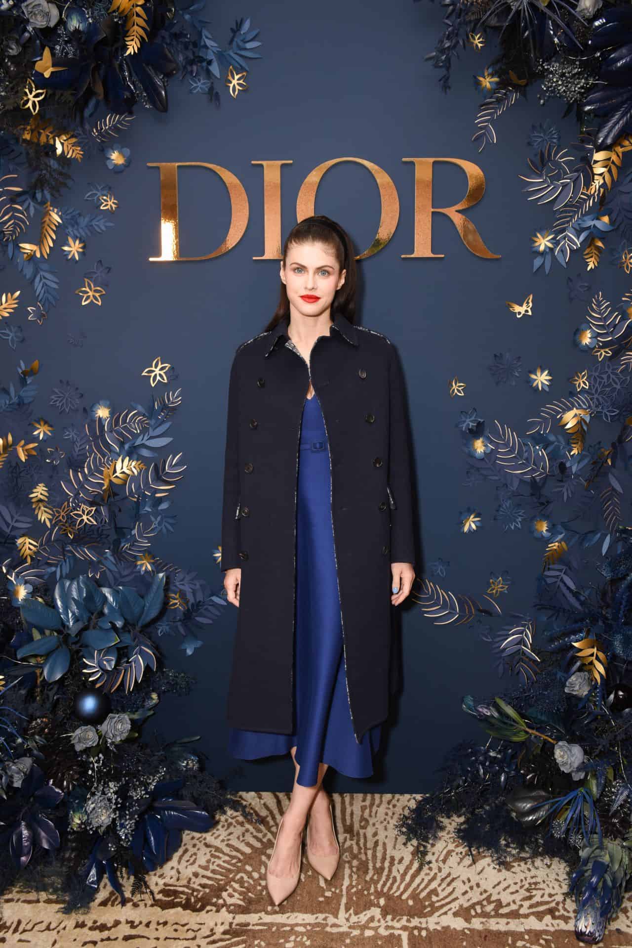 Alexandra Daddario Dressed to Impress at Dior’s Party in Los Angeles