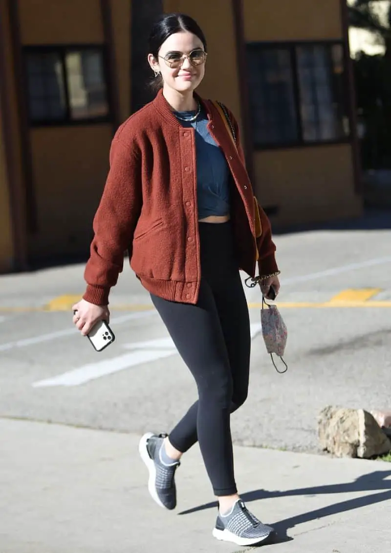 Lucy Hale Looked Radiant as she Ran Some Errands in Los Angeles