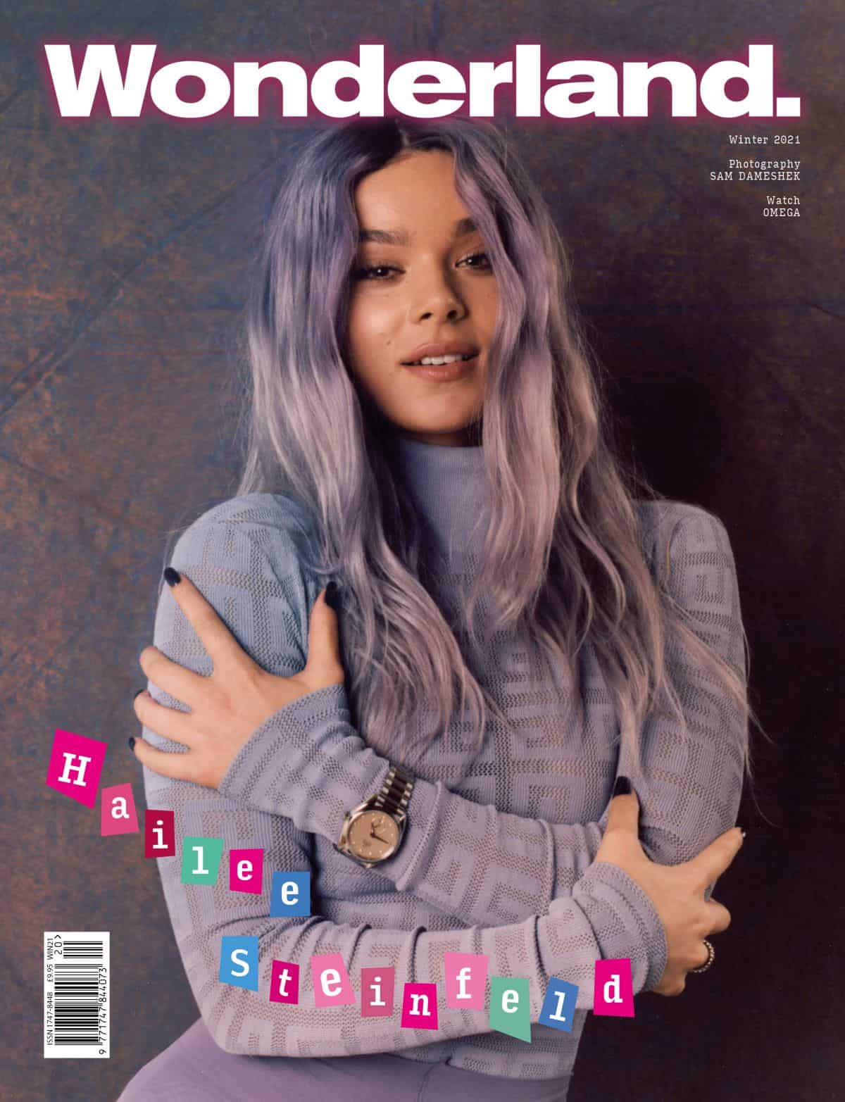 Hailee Steinfeld is the Cover Star of Wonderland Magazine, Winter 202122
