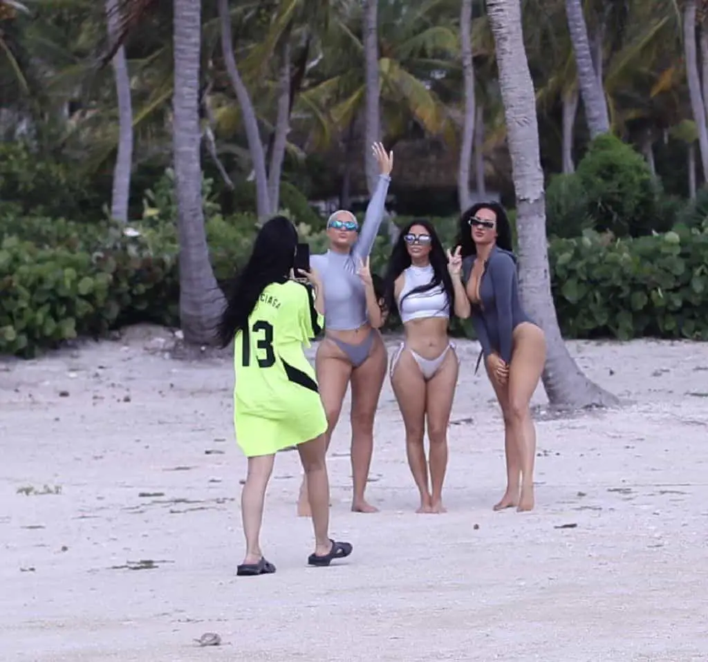 Kim Kardashian Took the Caribbean Beach by Storm for her New SKIMS 2022 Campaign