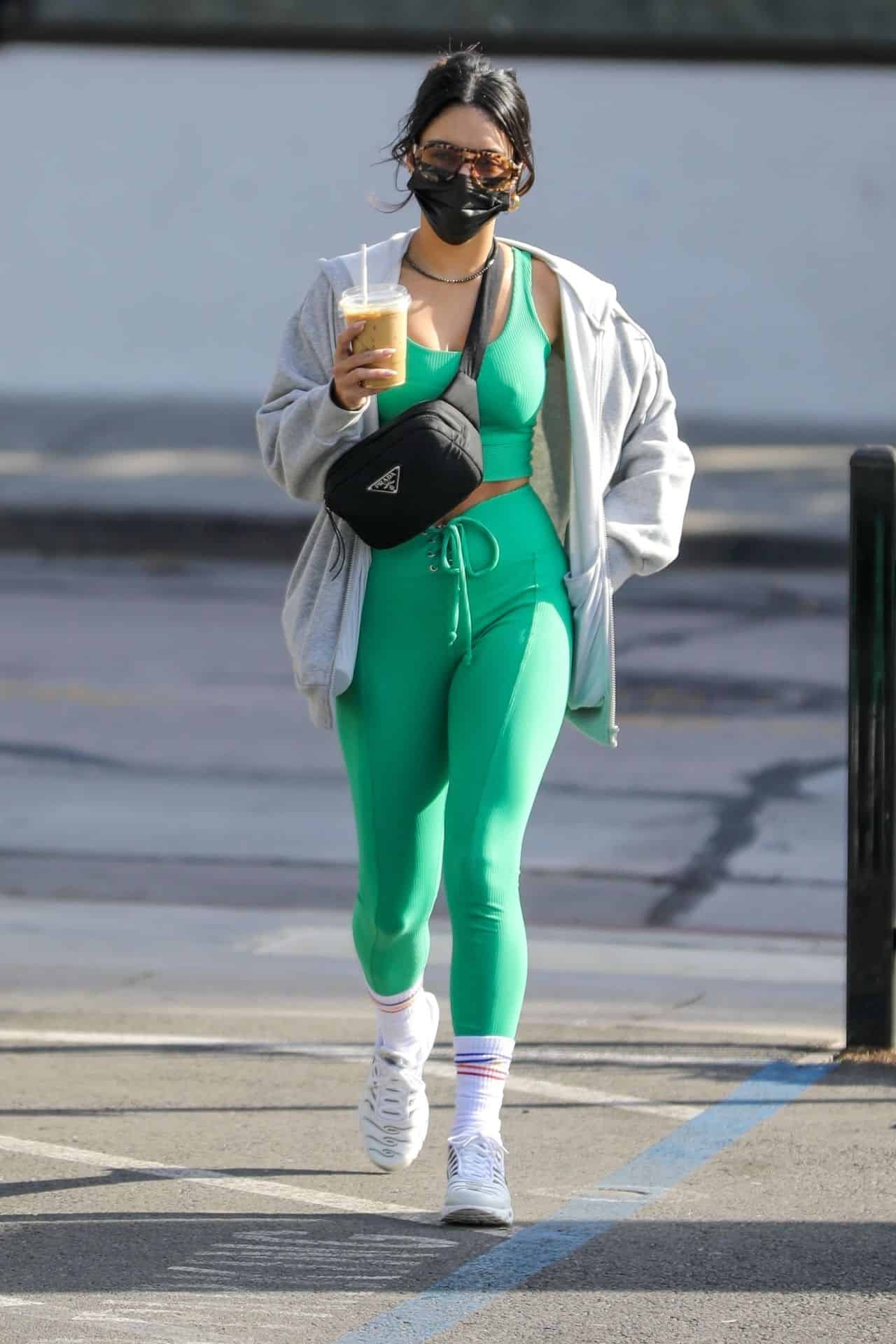 Vanessa Hudgens Made an Impressive Exit from Dogpound Gym in West Hollywood