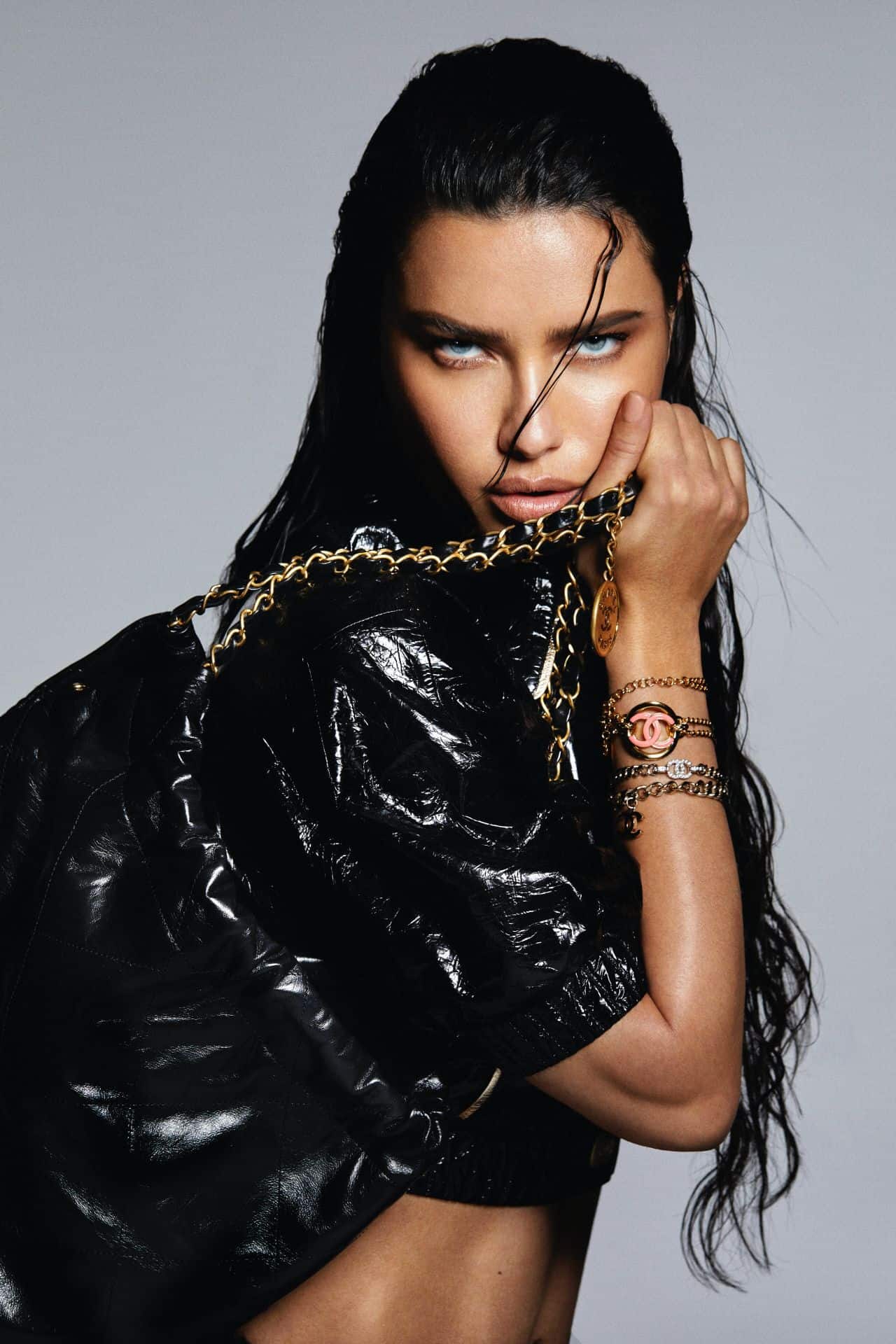Adriana Lima Marks 25 yrs in the Biz in a Cover Story of L'Officiel Italy