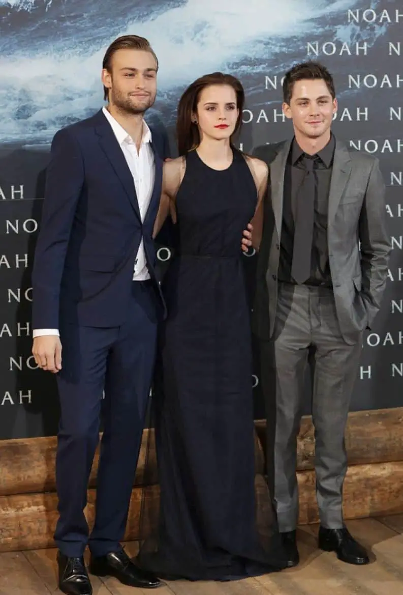 Emma Watson Looked Incredible in a Sheer Dress at the Premiere of "Noah"