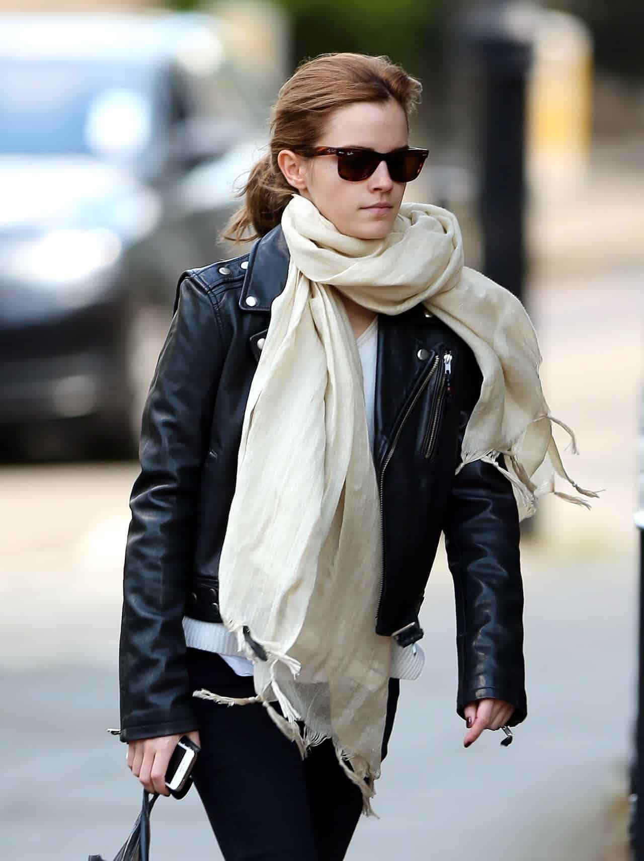 Emma Watson Rocked a Casual but Stylish Look as She Went Shopping in London