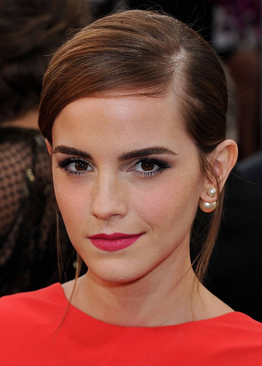 Emma Watson Turns Heads in a Dress with Pants at the Golden Globe Awards
