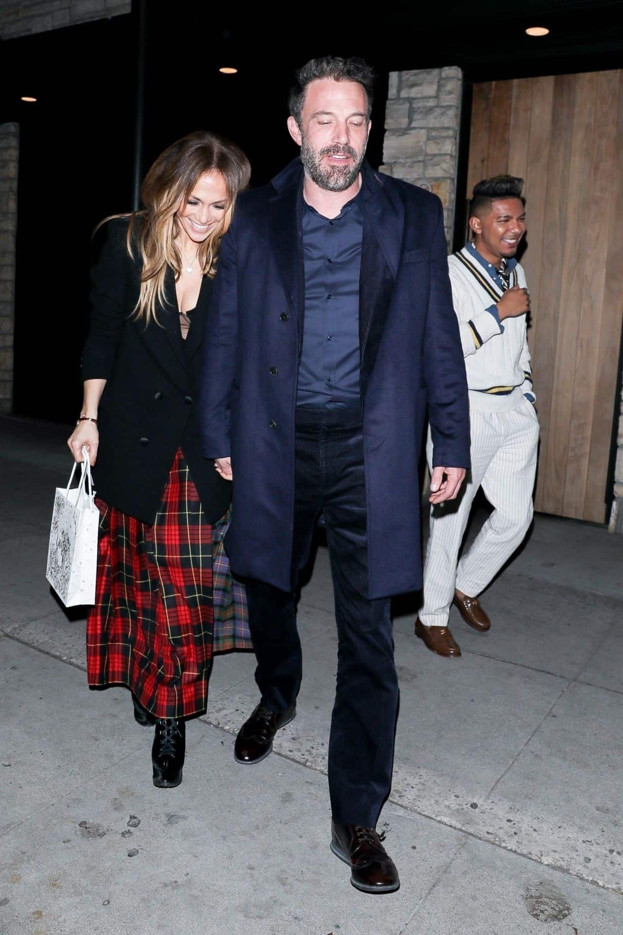 Jennifer Lopez Oozes Beauty in a Sheer Top on a Dinner Date with Affleck
