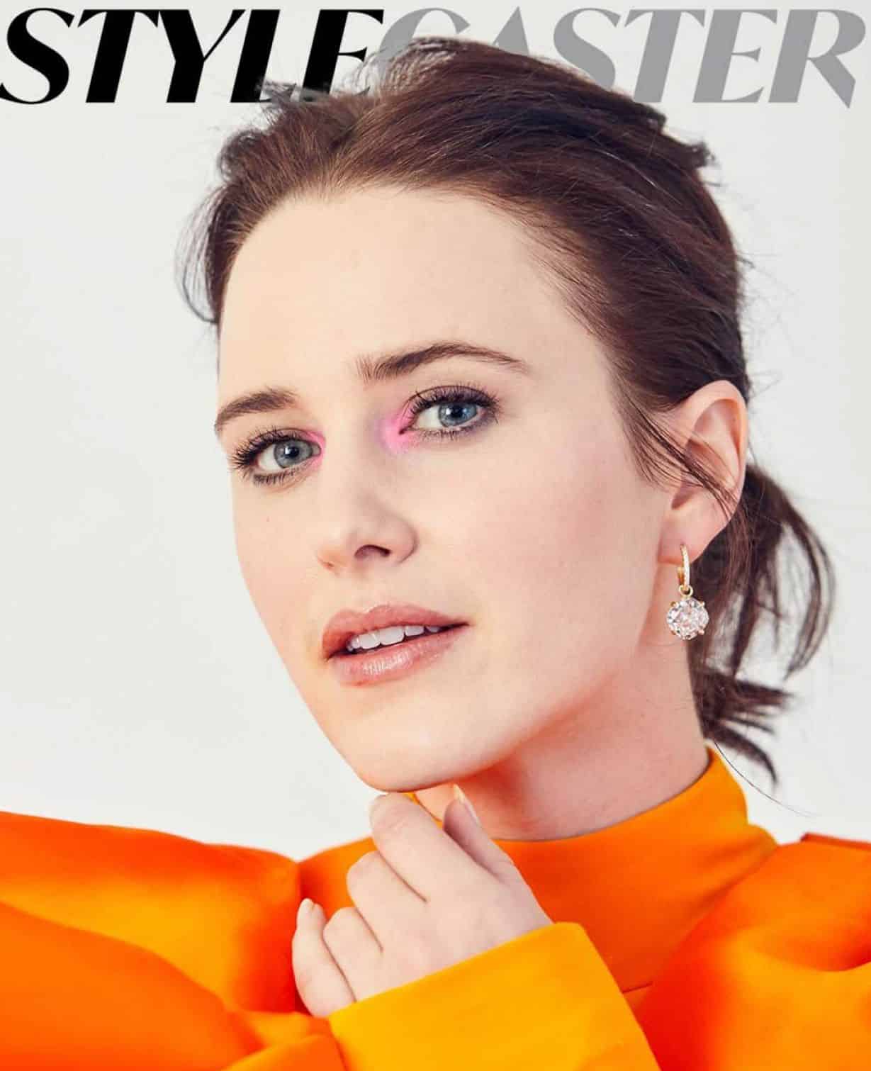 Rachel Brosnahan Posing in StyleCaster Magazine March 2022 Issue