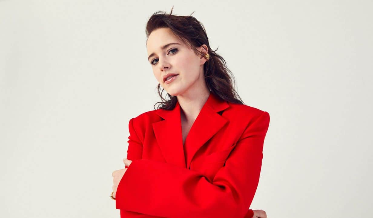 Rachel Brosnahan Posing in StyleCaster Magazine March 2022 Issue