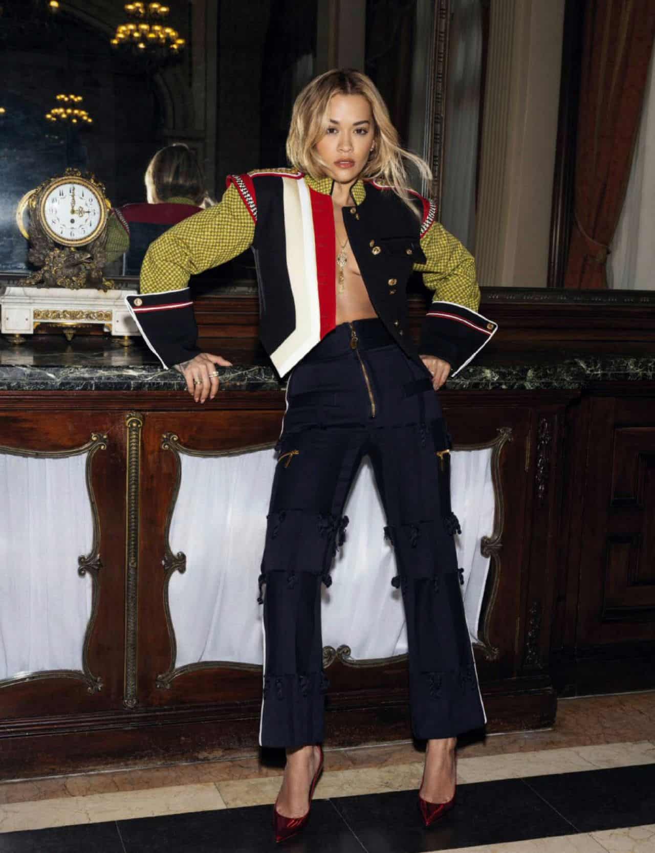 Rita Ora is the Cover Star of ELLE Magazine Spain March 2022 Issue