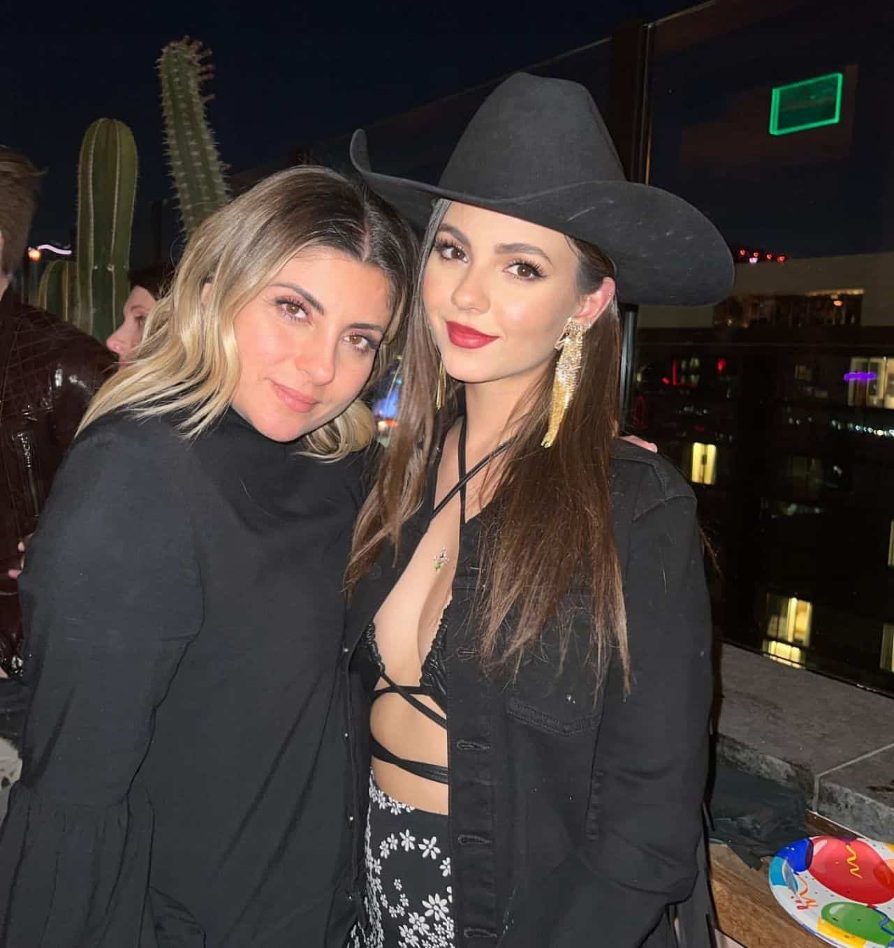 Victoria Justice Celebrated her 29th Birthday Wearing a Daring Cowgirl Look