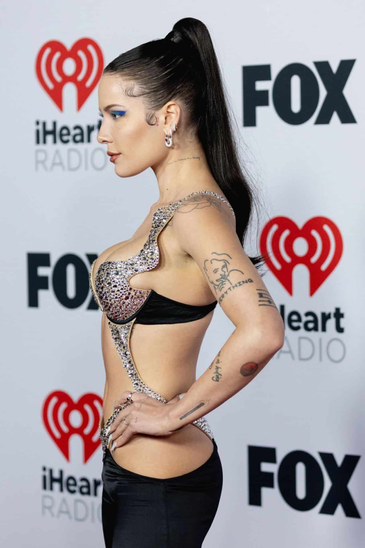 Halsey Dressed to Impress at the 2022 iHeartRadio Music Awards in LA