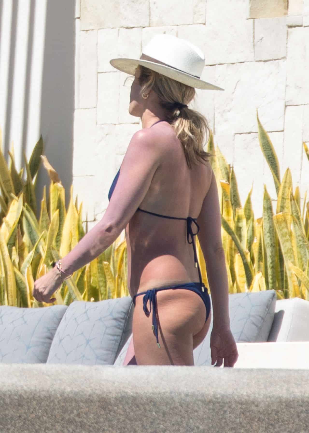 Kristin Cavallari Looked Breathtaking in a Blue Bikini in Cabo San Lucas