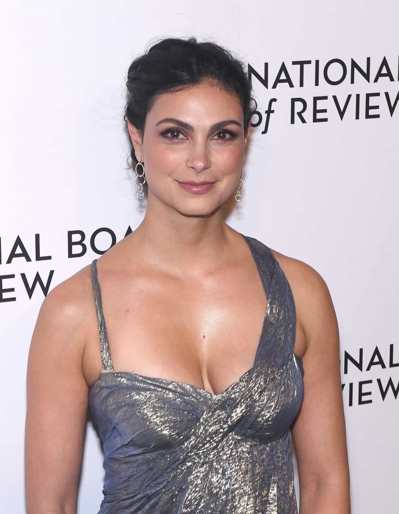 Morena Baccarin is Stunning in a Silver Dress at the 2022 NBR Awards Gala