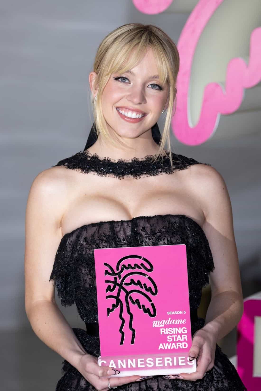 Sydney Sweeney Wore a Racy Dress at the Canneseries Festival in France