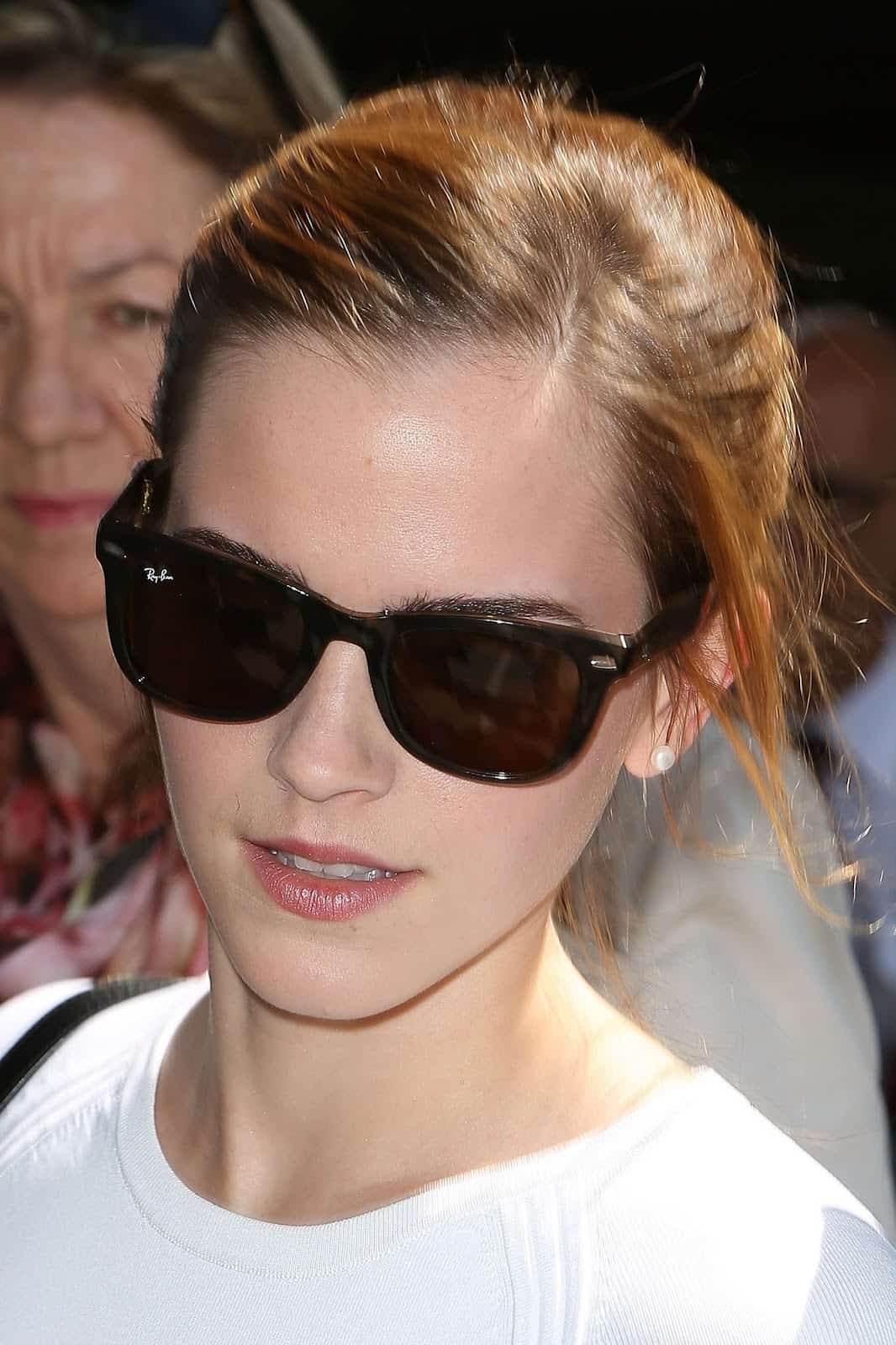 Emma Watson Looked Fantastic in a Skintight Dress at the Airport in France