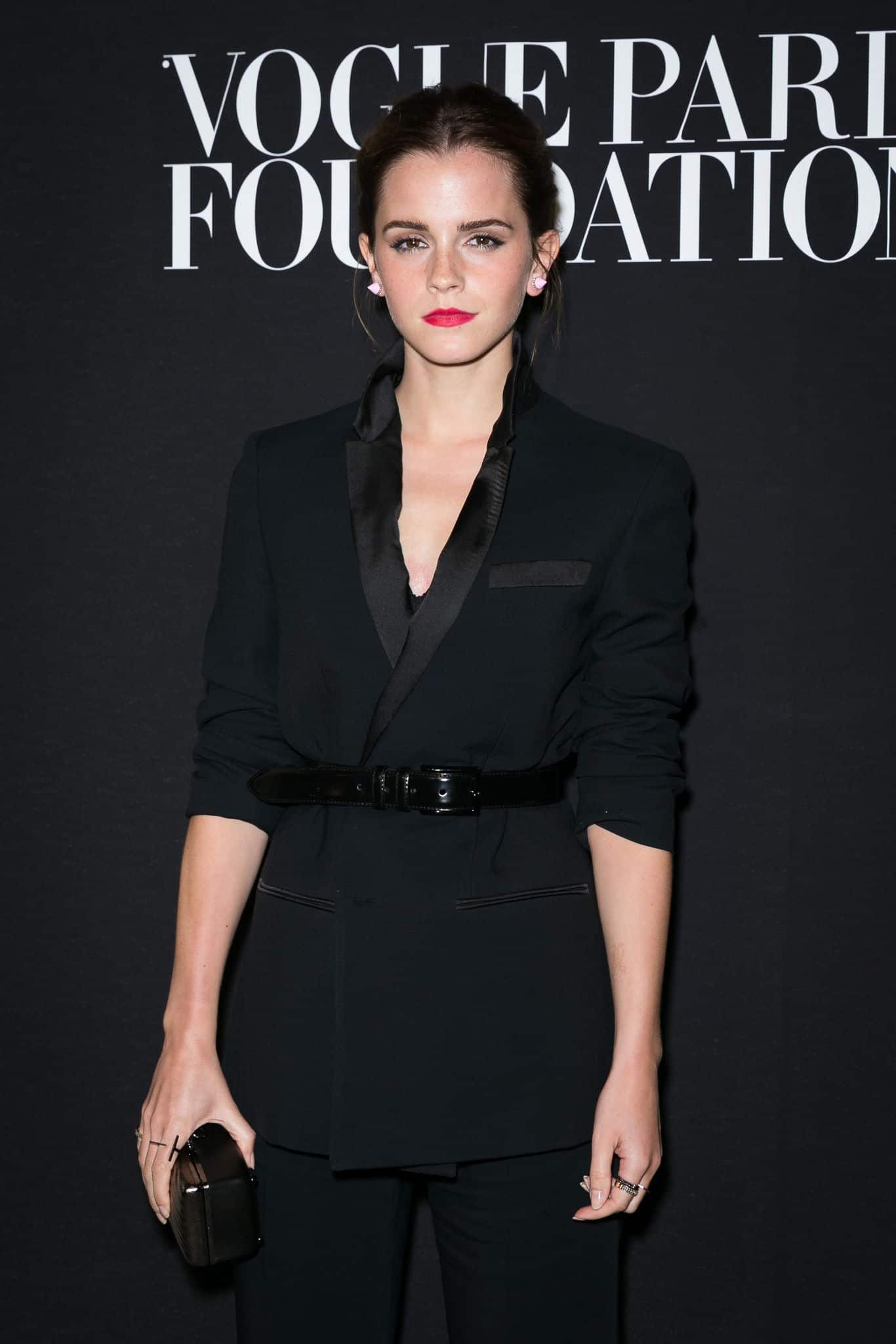 Emma Watson Looks Sensational at the Vogue Foundation Gala in France