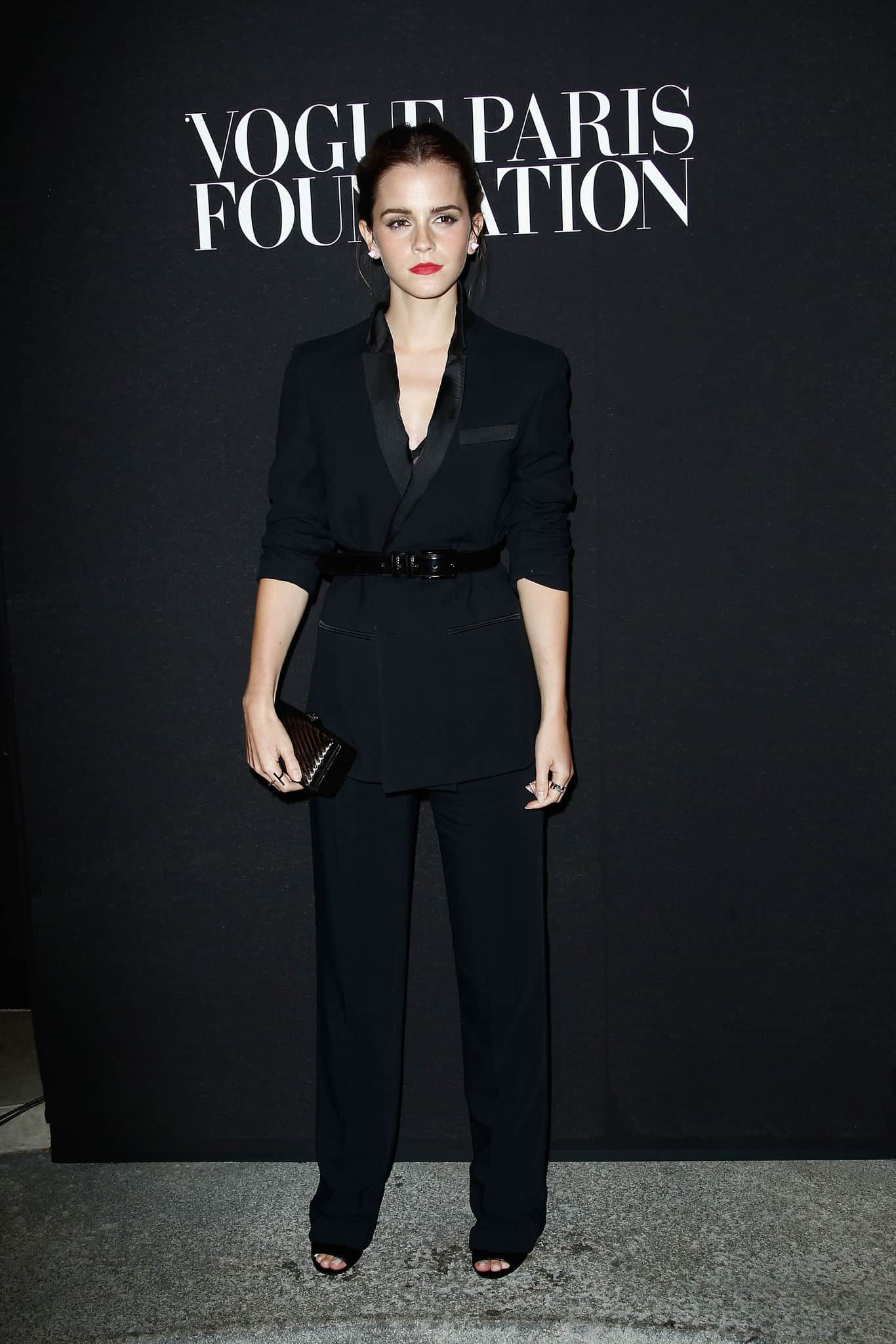 Emma Watson Looks Sensational at the Vogue Foundation Gala in France