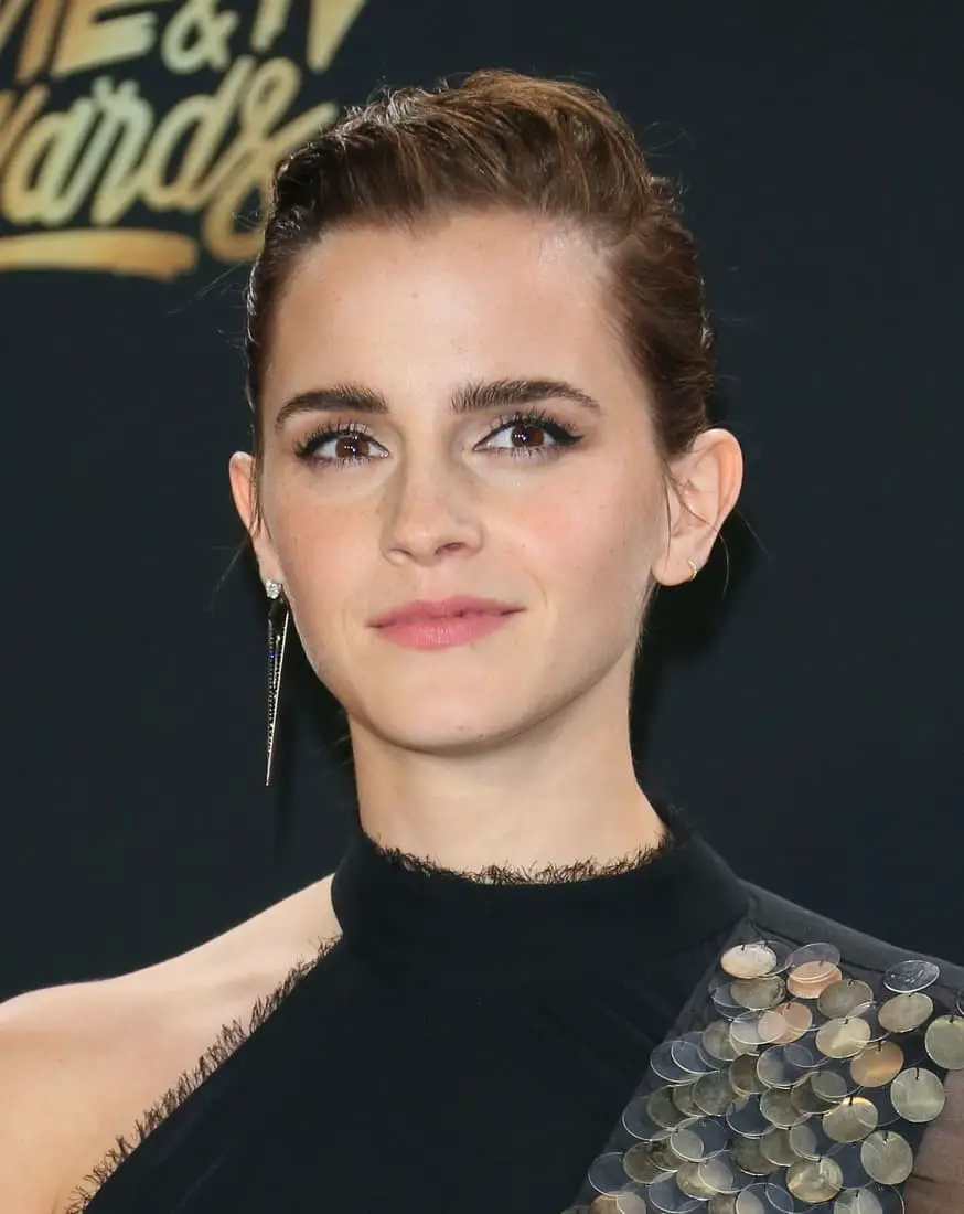 Emma Watson Stuns in Asymmetrical Mini Dress at MTV Movie and TV Awards