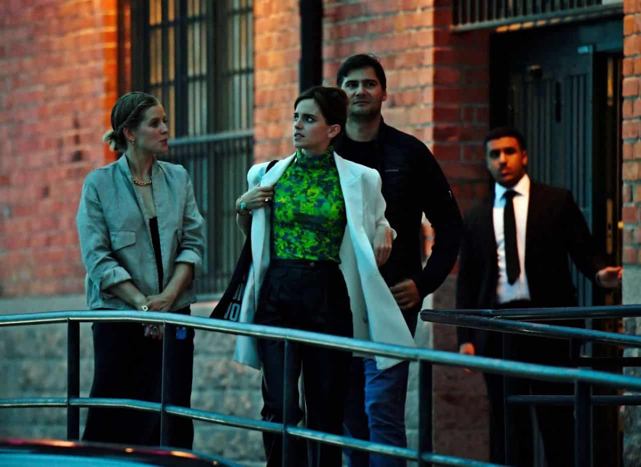 Emma Watson Arrives in Style at the "Brilliant Minds" Event in Stockholm