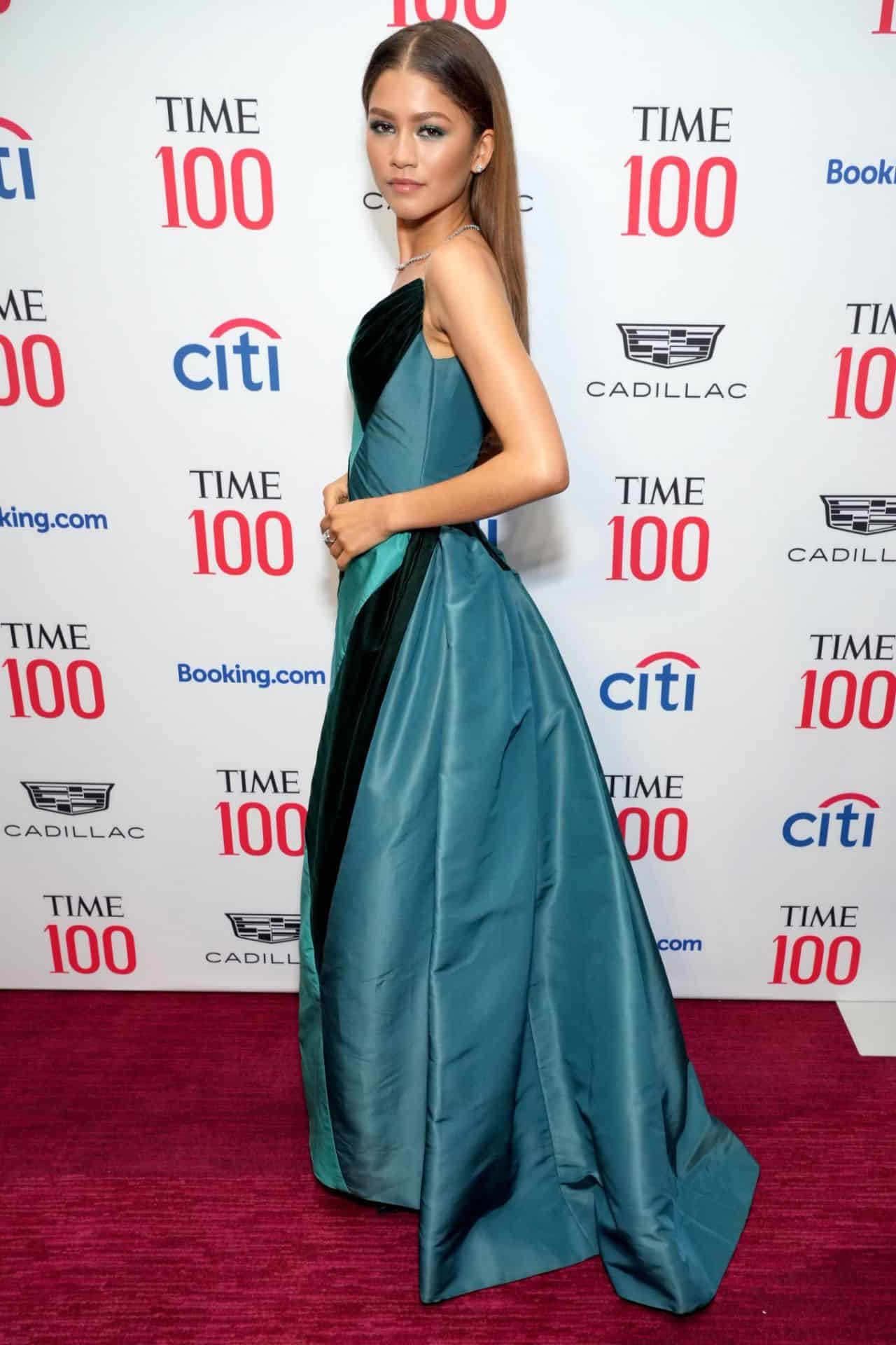 Zendaya Looked Ravishing in an Elegant Dress at the Time 100 Gala in NYC