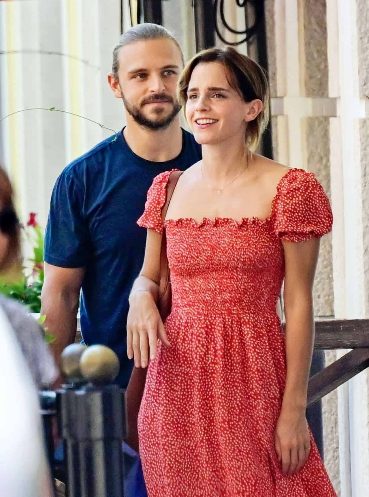 Emma Watson Looks Radiant While Enjoying Venice With Her New Boyfriend