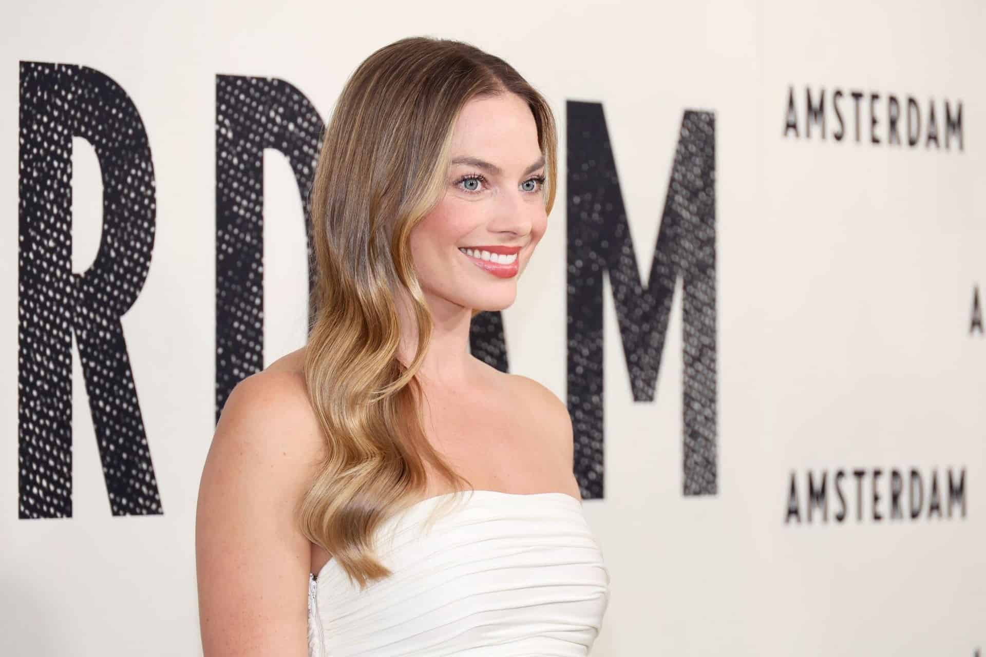 Margot Robbie Wore a Sheer Chanel Dress at the Amsterdam Premiere in NYC